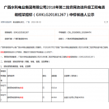 热烈祝贺我司在广西水利2018年第二批农网改造升级工程电表箱框架招标中标标包3