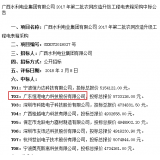 广西水利电业集团有限公司2017年第二批农网改造升级工程电表箱采购中标公告