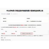 中山供电局C类备品备件储备购置计量接线盒中标结果公告